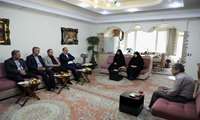 دیدار مسئولان دانشگاه علوم پزشکی ایران با خانواده شهید مجتبی ملکی