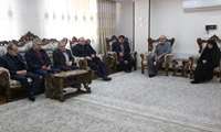 دیدار مسئولین دانشگاه علوم پزشکی ایران با همسر شهید جنگ رمضان شهید حسین رضائی