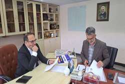 دیدار دبیر ستاد امور شاهد و ایثارگران با رئیس محترم دانشگاه علوم پزشکی ایران